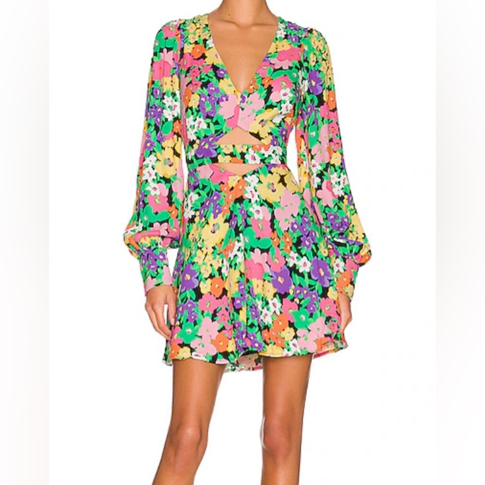 Merino Dress in Neon Garden
AFRM